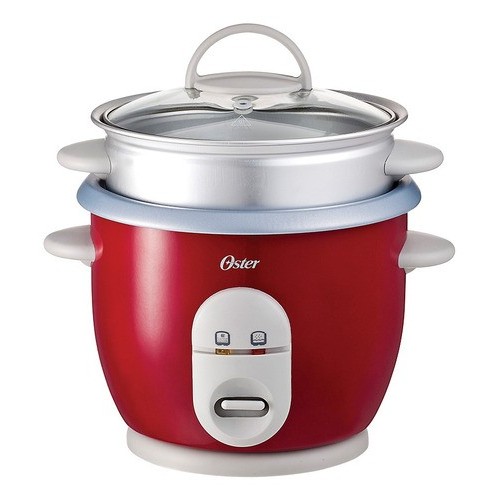 PANELA ELETRICA DE ARROZ 350W OSTER ANTIADERENTE Vermelho 220V