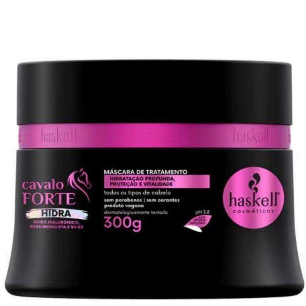 Mascara de Tratamento Cavalo Forte Hidra Haskell 300g