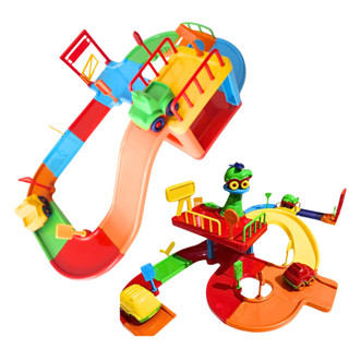 Kit 2 Pista Compativel Hot Wheels Brinquedo Interativo 2 Anos Baby Animal Com Carrinhos Avião Helicóptero em Oferta na Shopee