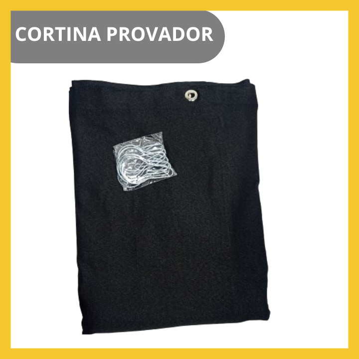 Provador Para Loja Arco 90x90 + Cortina + Gancho Moda Roupas