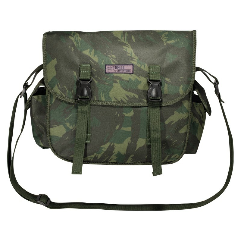 Bolsa De Ombro Bornal Camuflado 20 Litros Nylon Siliconado