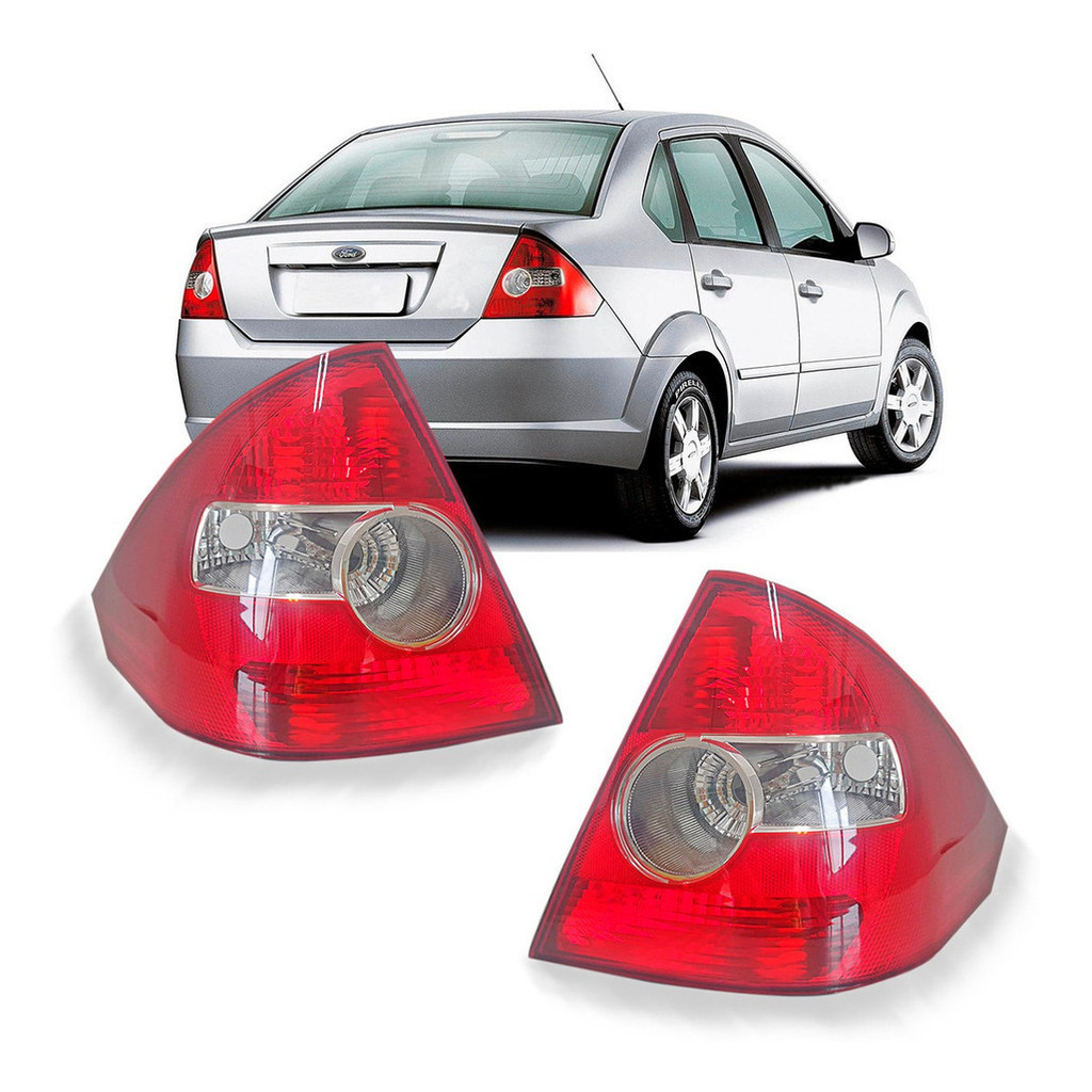 Par Lanterna Traseira Fiesta Sedan 2004 2007 2008 2009 2010 em Oferta na Shopee