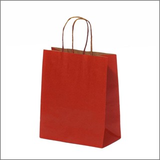 Sacola de Papel - 9,5x7,5x14,5cm - Kraft Natural Vermelho - Ref. 5031 - 10 unidades - WMA - Rizzo em Oferta na Shopee