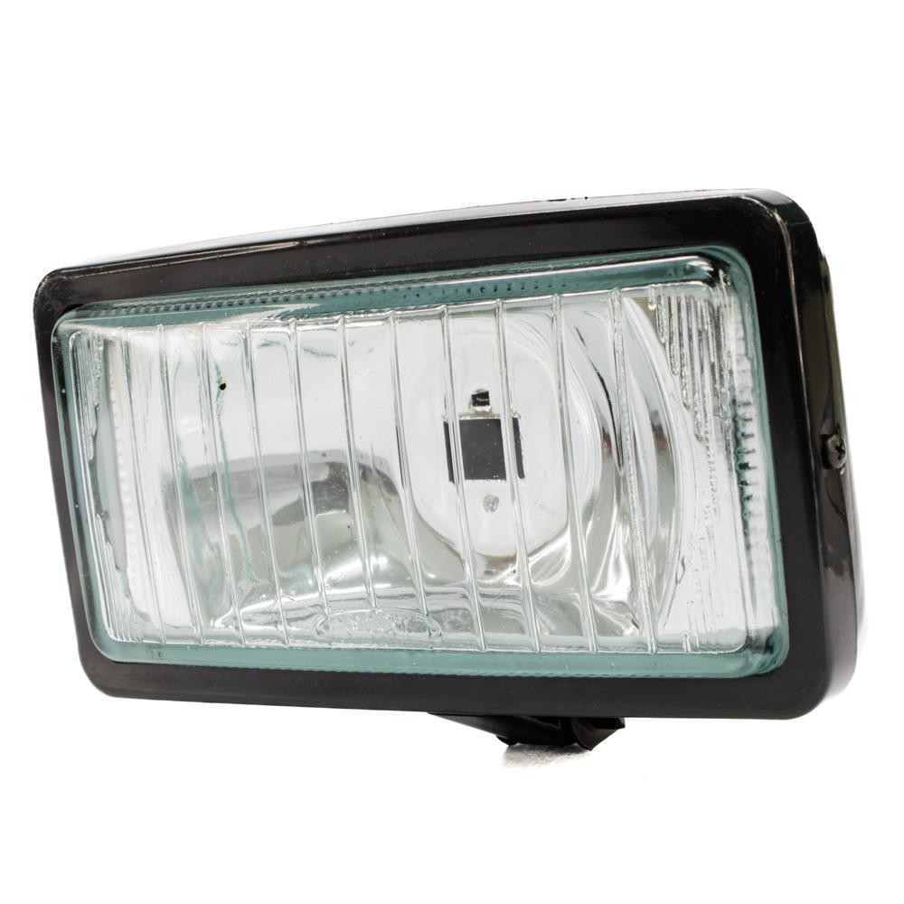 Farol De Milha Retangular 158mm Com Carcaça De Aço Aro Nylon Par - FORTLUZ - 668R-S/L