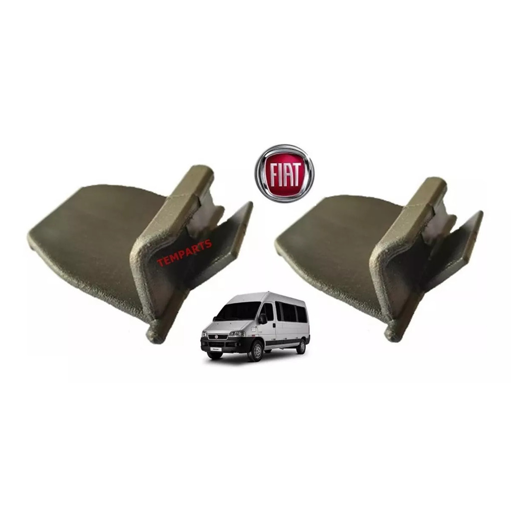 Par Refil Lingueta Trinco Puxador Vidro Ducato Boxer Jumper