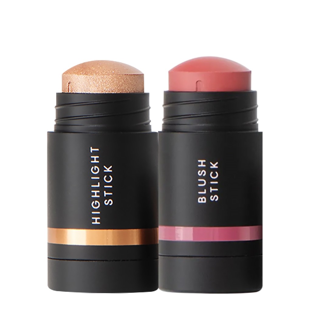 Kit Océane Edition Mini Iluminador Bronze e Blush Cloudy Pink (2 produtos) em Oferta na Shopee