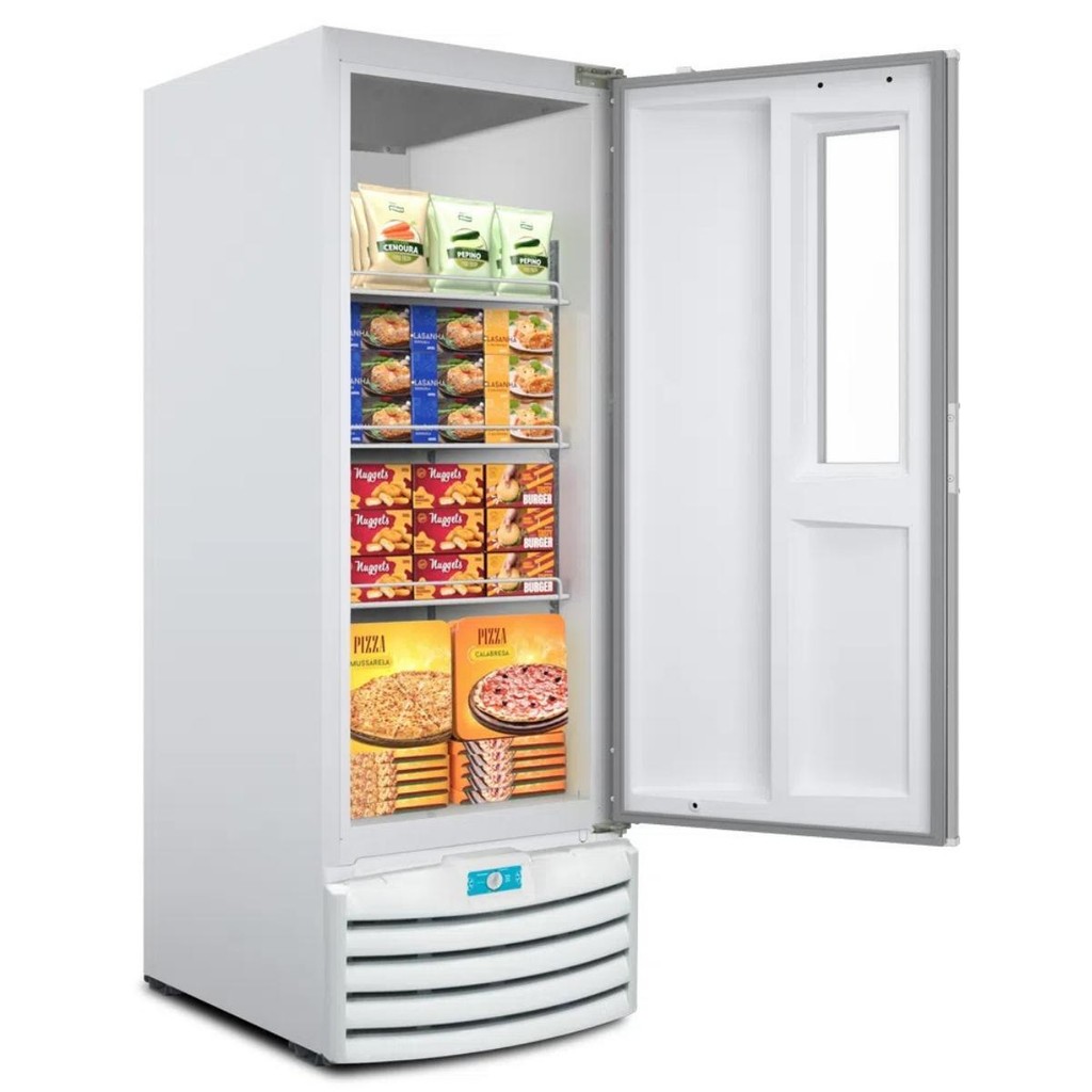 Freezer Vertical 531 Litros Tripla Ação Conservador e Refrigerador VF55FT Metalfrio