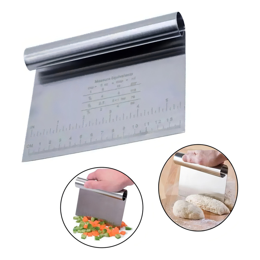 Espátula De Cozinha Salva Bolo Lisa E Tubular Raspadeira pão massa confeitaria em Oferta na Shopee