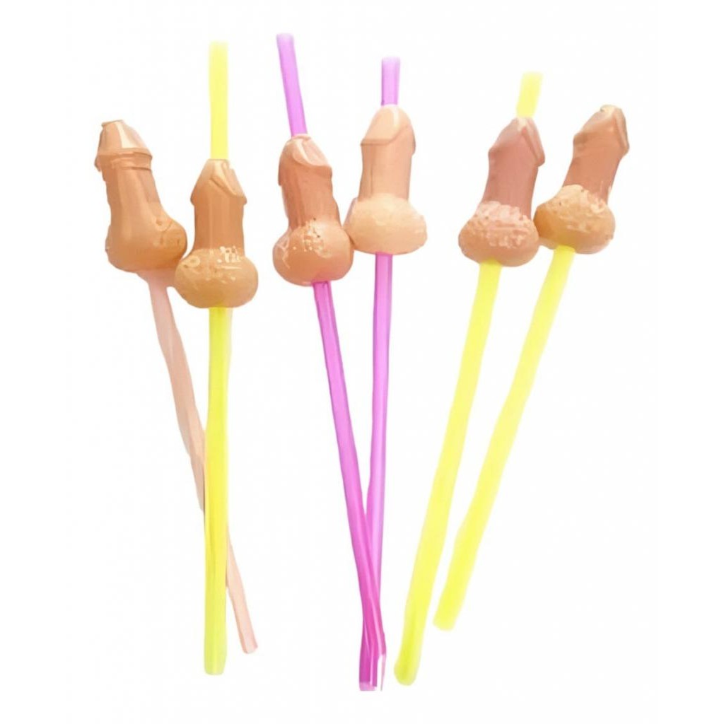 Canudos Eroticos Kit C/ 10 Un