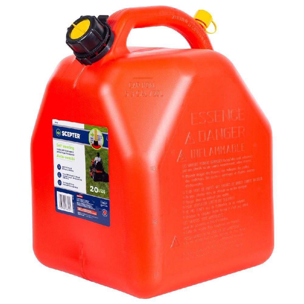 Galão Tanque de Combustível Gasolina 20 Litros Com Bico (732,0004) - Scepter