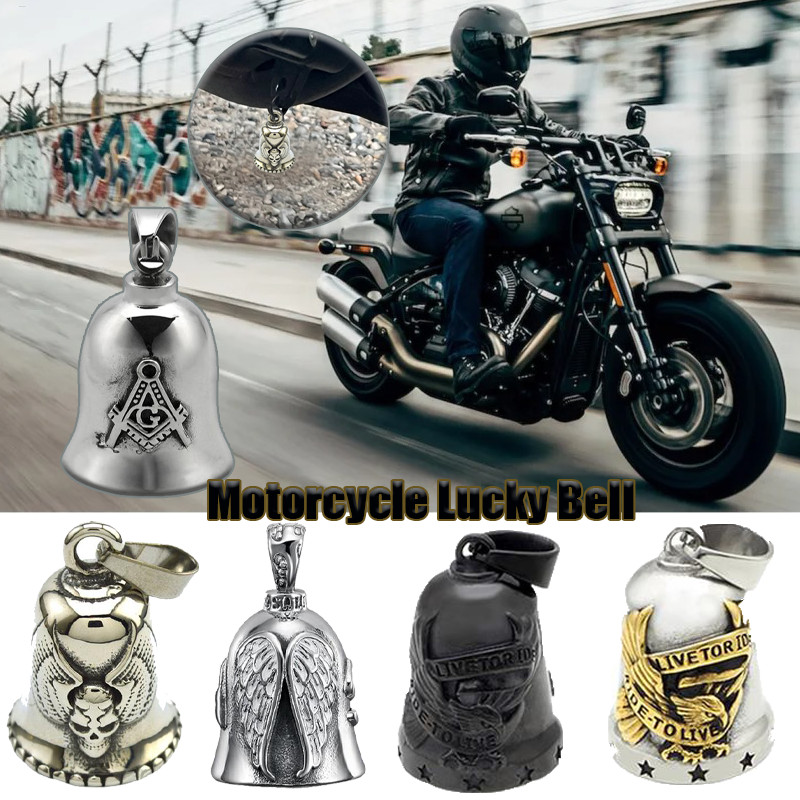 Sino De Equitação Anjo Guardião Motociclista Portátil Acessórios Da Motocicleta Para Motociclistas Bicicleta