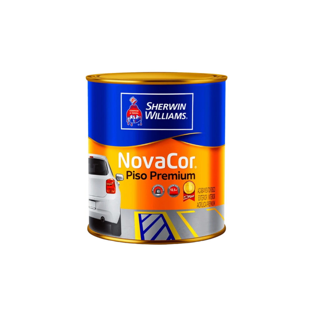 Novacor Piso Sherwin Williams 900ml Diversas Cores em Oferta na Shopee