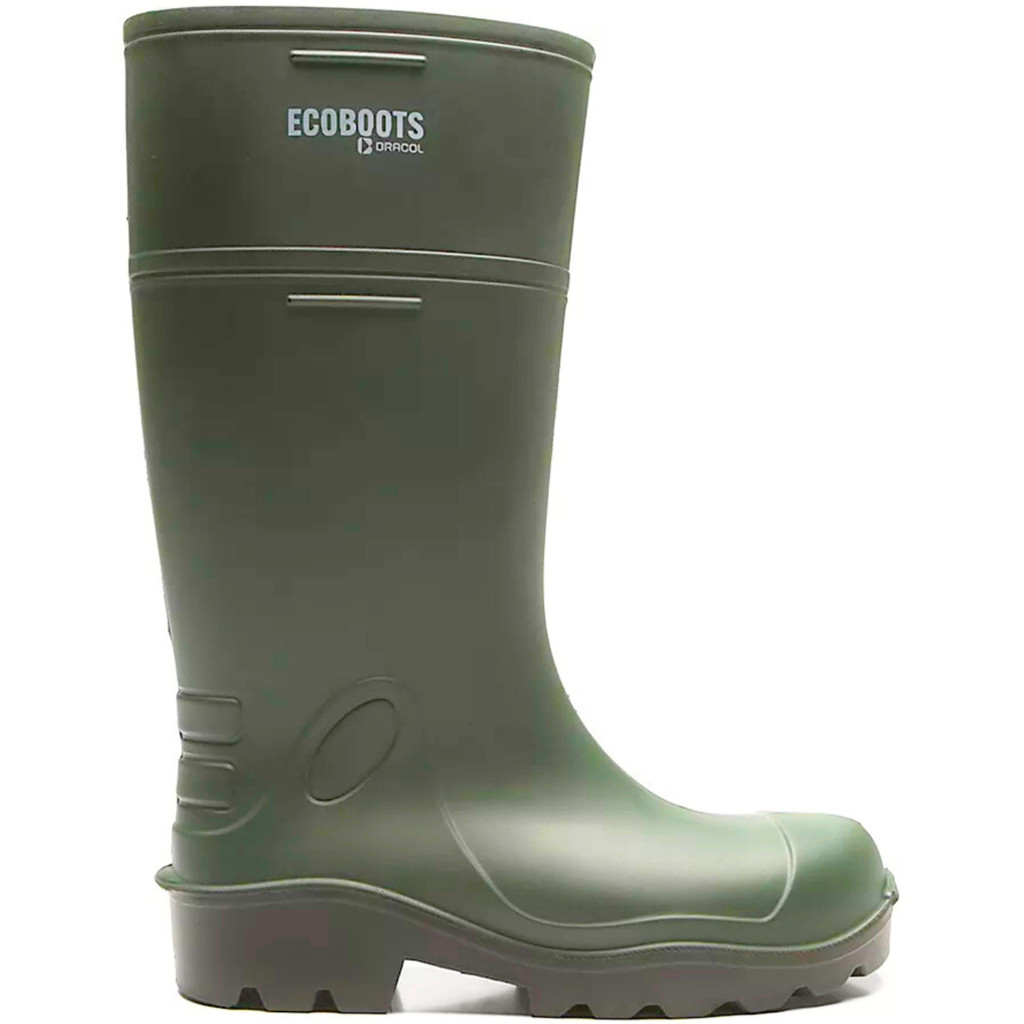 Bota Ecoboots Puresafe Verde Solado Preto Bracol