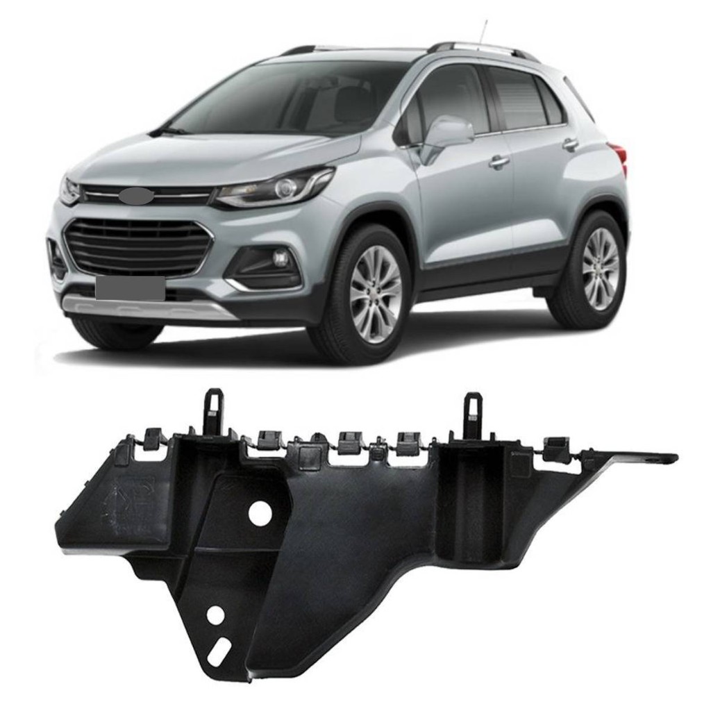 Suporte Guia Parachoque Dianteiro Tracker 2017 A 2020 Lado Esquerdo