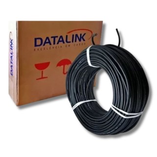 Rolo com 50 Metros de Cabo XLR Microfone Balanceado Datalink Rck Audio