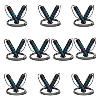 Kit 10 Cordas De Pular Em Pvc Ajustável Treino Funcional em Oferta na Shopee