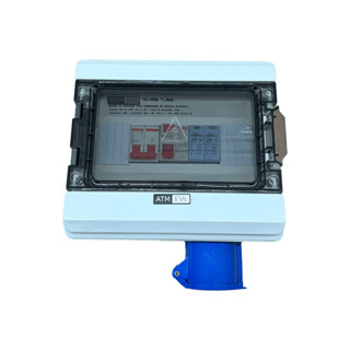 Quadro Proteção Para Carregador Wallbox De Carro Elétrico Com Tomada 32A Embutida em Oferta na Shopee