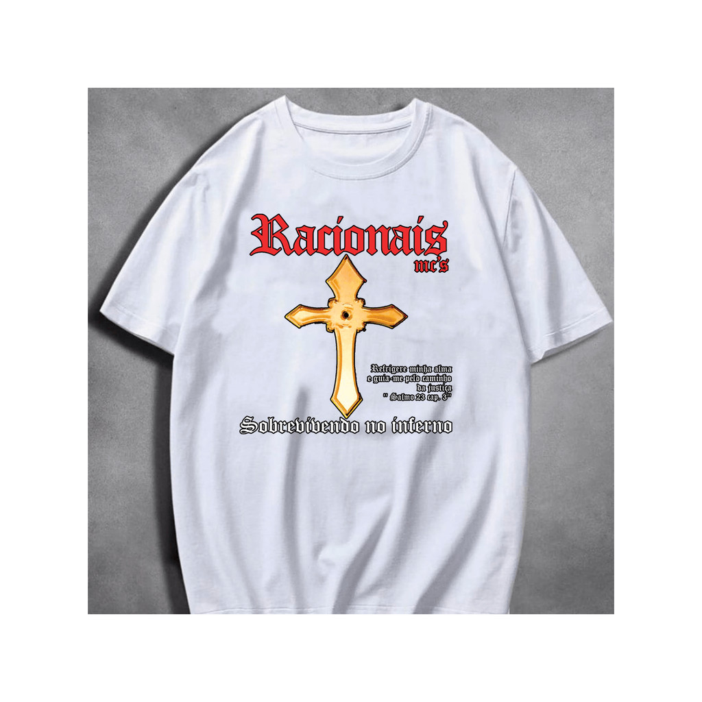 Camiseta Racionais Streetwear Unissex 100% Algodão Lançamento Envio Varias Cores!!