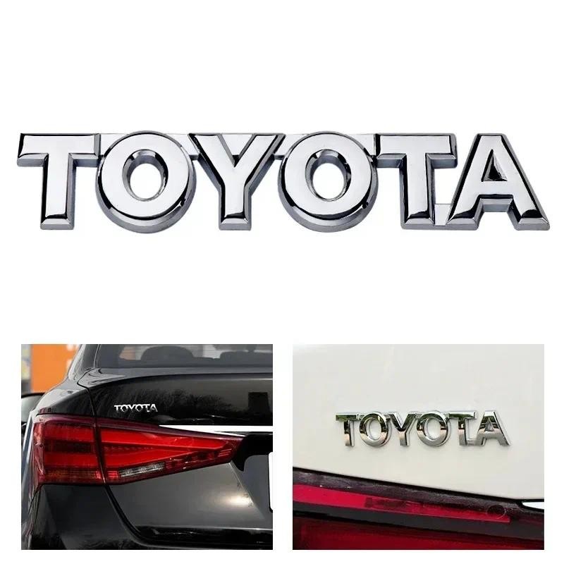 Emblema De Decoração De Carro Logotipo Universal Adesivos Carroceria Toyota