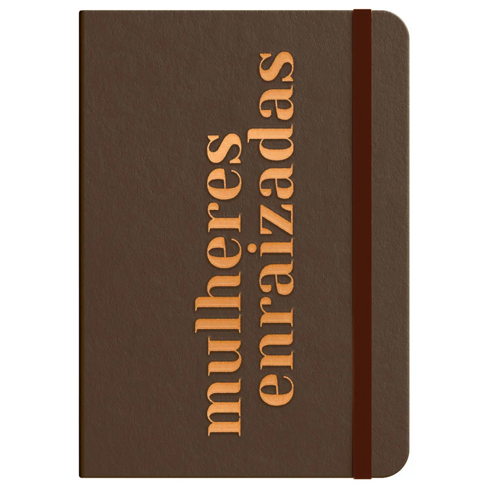 Moleskine | Mulheres Enraizadas | Marrom | Viviane Martinello em Oferta na Shopee