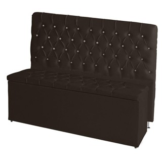 Kit Estrela Cabeceira De Cama Box Casal 140 Cm + Calçadeira Baú Suede Marrom Do Lar Móveis E Decoração em Oferta na Shopee
