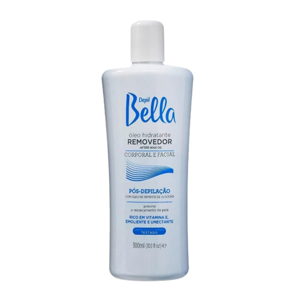 Óleo removedor Depil Bella Algodão 300ml