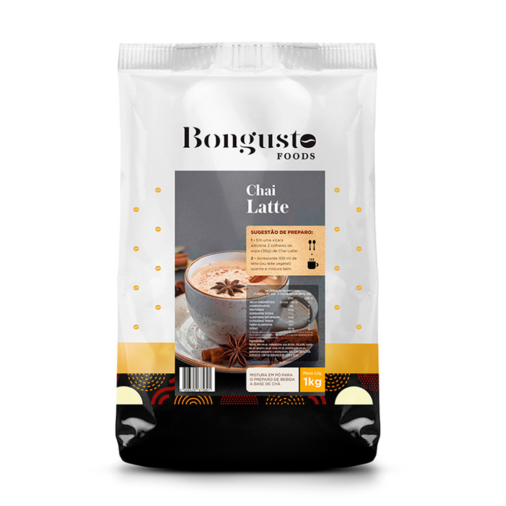 Chai Latte Tea Bongusto 1kg