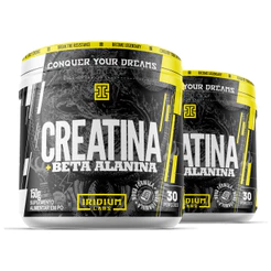 Kit 2x Creatina + Beta Alanina 150g - Iridium Labs
