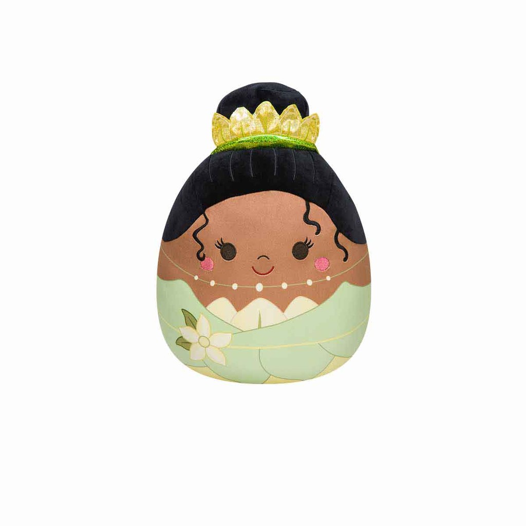 Pelúcia Tiana de 20cm - Squishmallows Princesas Disney - Mom & Baby