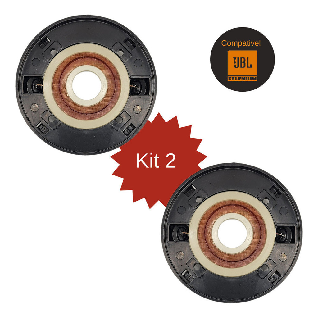 Reparo Tweeter Compatível Selenium St-350 Forceone Kit Com 2 em Oferta na Shopee