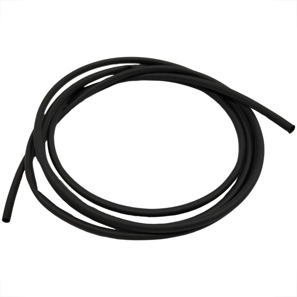KIT 5 METROS DE ESPAGUETE TUBO TERMO RETRATIL 2,7MM OU 3/32" PRETO ISOLAMENTO ENCOLHÍVEL ANTI CHAMAS