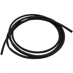 KIT 5 METROS DE ESPAGUETE TUBO TERMO RETRATIL 2,7MM OU 3/32" PRETO ISOLAMENTO ENCOLHÍVEL ANTI CHAMAS