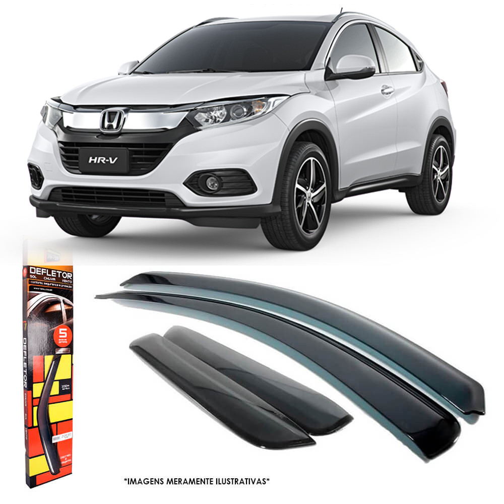 Calha de Chuva HRV 2015/2016/2017/2018/2019/2020/2021 em diante 4 Portas TG Poli - 28010