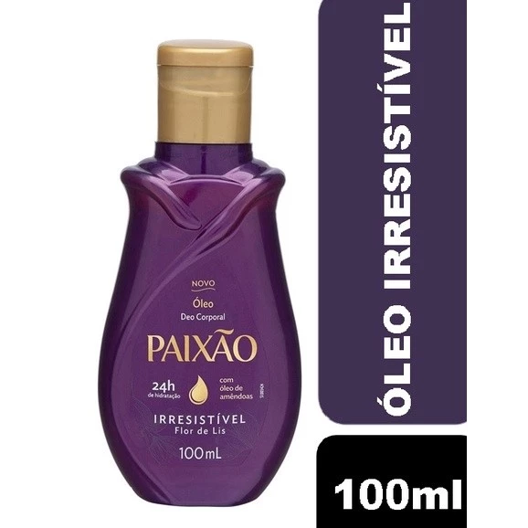 Óleo Corporal Paixão Amêndoa Irresistível Flor de Lis 100ml