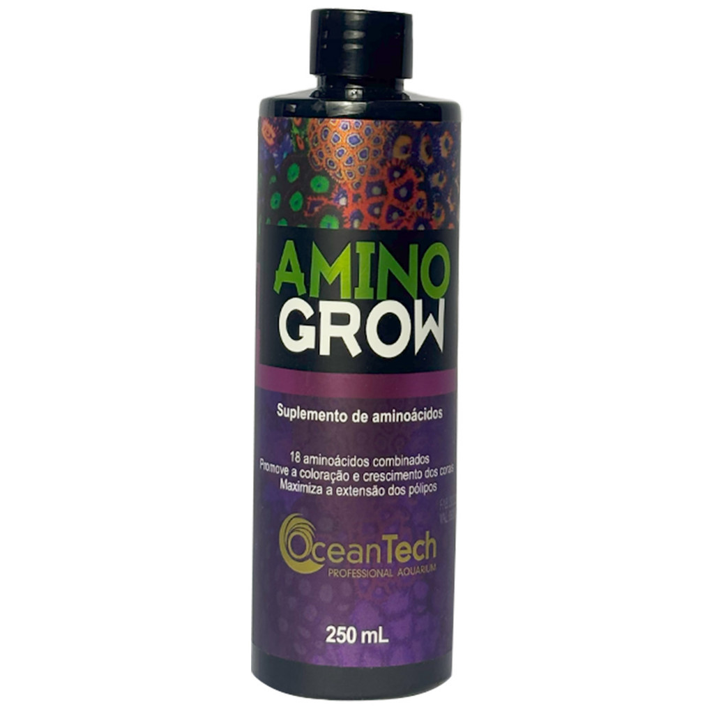 Suplemento Aquário Marinho Aminoácidos Amino Grow OT 250ml