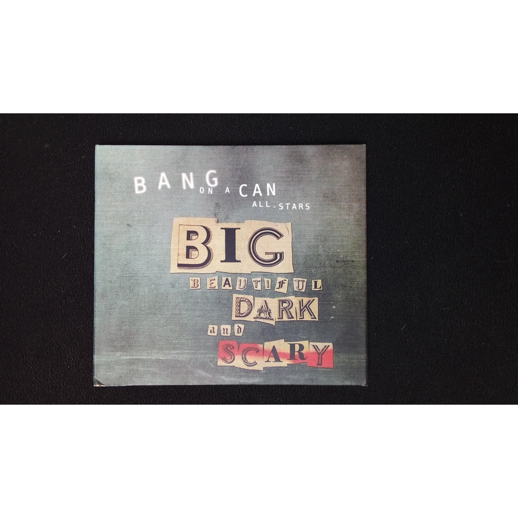 Cd Bang On A Can All-Stars - Big Beautiful Dark And Scary - 2 Cds -  Importado - Ag25