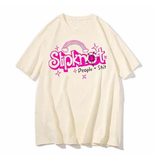Camiseta Slipknot banda rock blusa feminina masculina peaple shit art divertida camisa em Oferta na Shopee