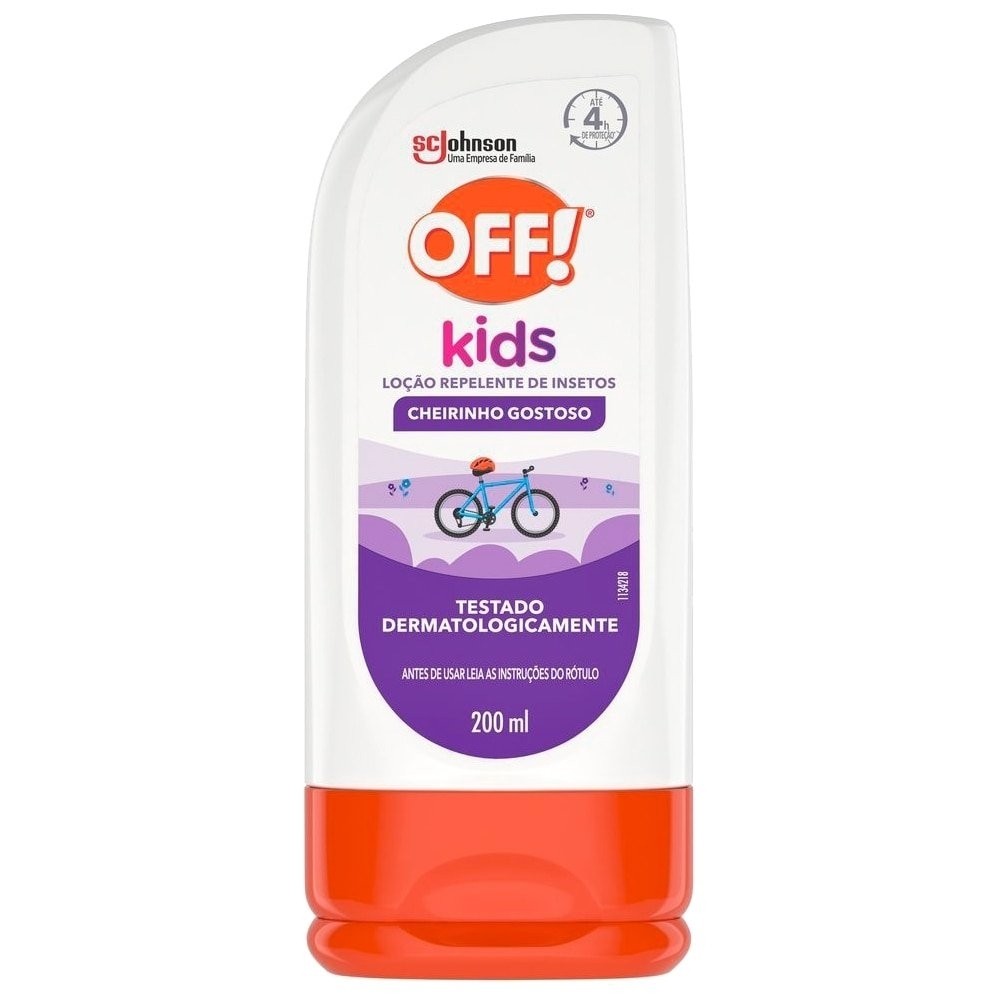 Repelente de Insetos Off! Loção Kids 200ml - Beauty