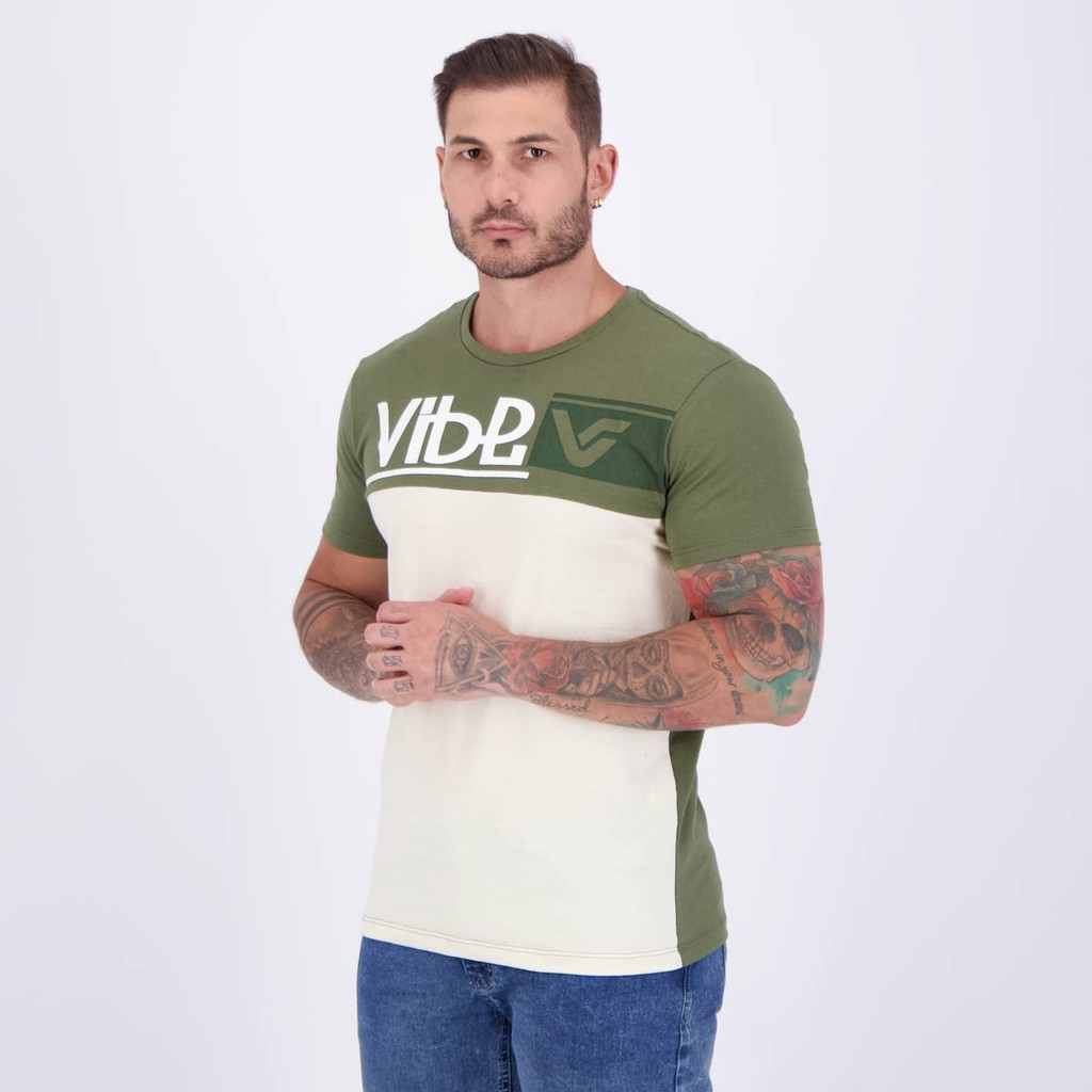 Detalhes do Camiseta Vibe Verde