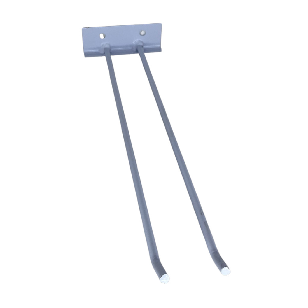 Suporte Porta Vassoura Rodo Parede Gancho Organizador 30 CM Aço Carbono