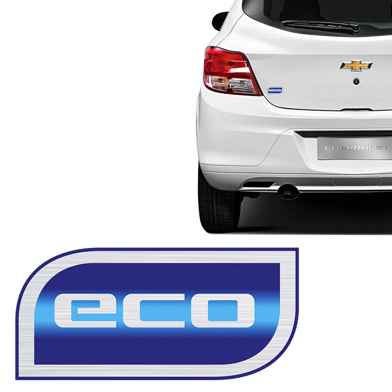 Adesivo Eco Linha Gm 2016 Emblema Traseiro Modelo Original em Oferta na Shopee