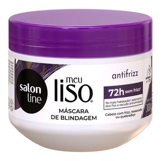 Máscara Salon Line Meu Liso Ácido Hialurônico Antifrizz 300ml em Oferta na Shopee