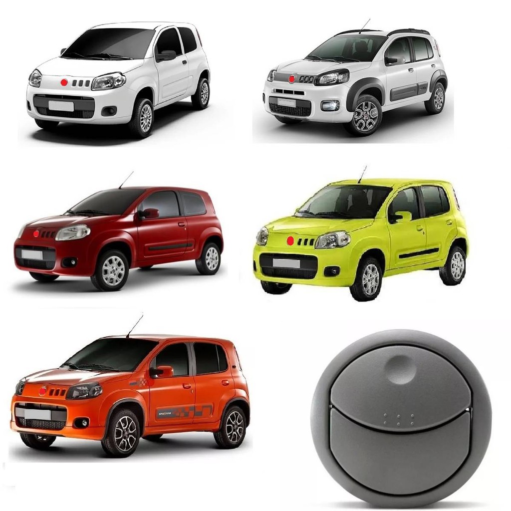 GRADE DIFUSOR DE AR PAINEL NOVO UNO VIVACE CENTRAL CINZA em Oferta na Shopee