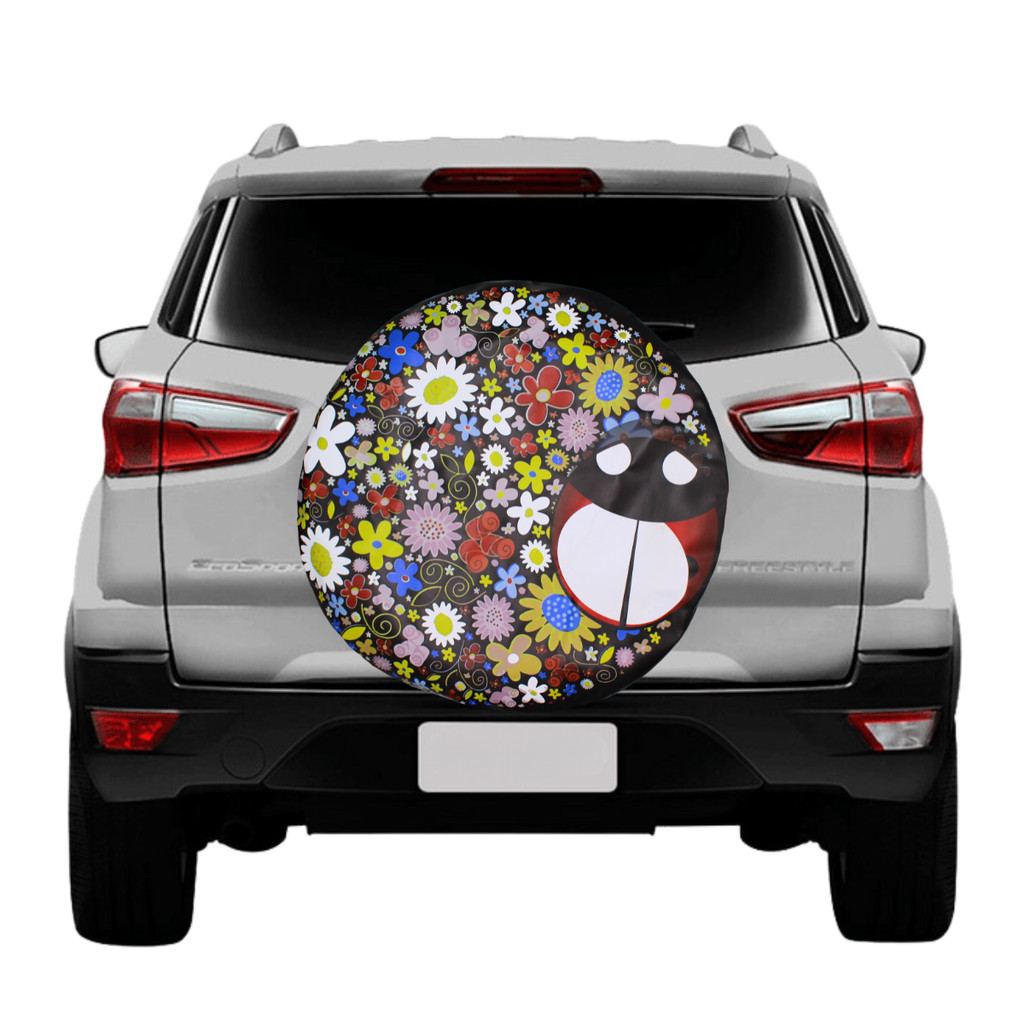 Capa De Estepe Joaninha Aro 13 a 16 Crossfox Ecosport Idea