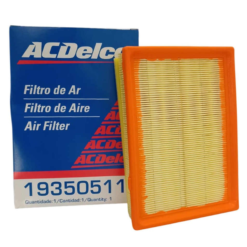 Filtro de Ar Motor Acdelco Chevrolet Onix 2012 a 2019 em Oferta na Shopee