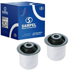Par Buchas da Bandeja Traseira Opala 69/92
