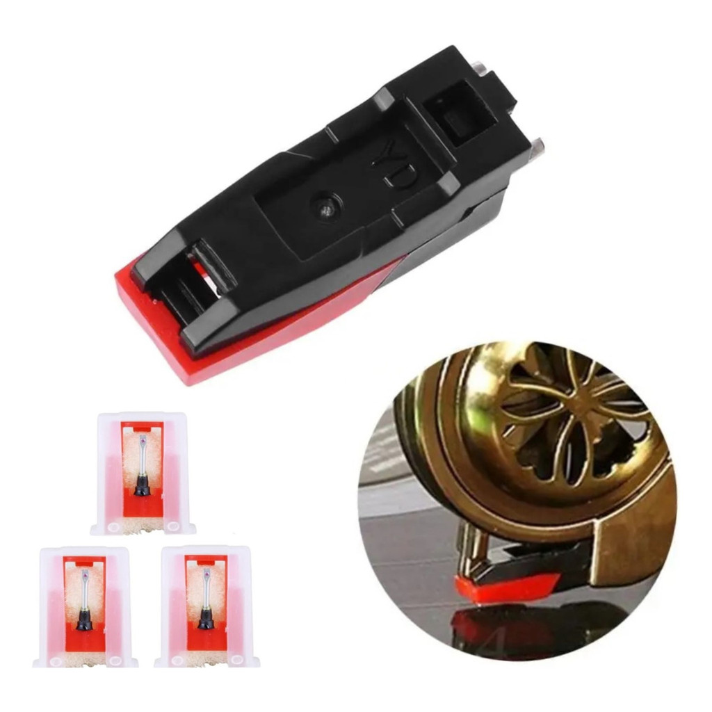 Promoção Capsula + 3 Agulhas Toca Discos Sansung Sony Cce