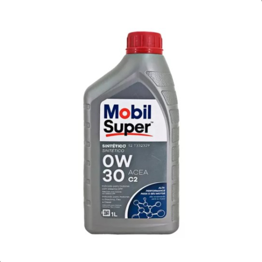 Óleo Mobil Super 3000 Fórmula P SAE 0w30 Sintético ACEA C2