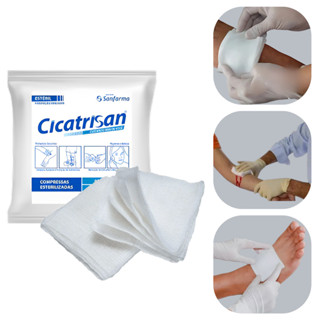 Kit Compressa Não Aderente Altamente Absorvente 7,5x7,5 Cm Esteríl Cicatrizan em Oferta na Shopee