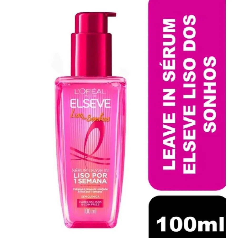 Sérum L'Oréal Paris Elseve Liso dos Sonhos 100ml
